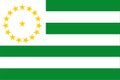 Caqueta vector flag, Colombia.