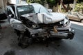 Car accident in Asia , Thailand.