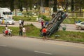 Car accident in Thailand