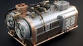 car air conditioning AC compressor AC condenser AC evapor two generative AI