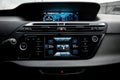 Car air conditioning panel on the luxury car console. Car climate control Royalty Free Stock Photo