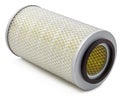 Car air filter with reinforcing net