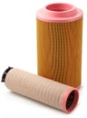 Car air filter cylindrical