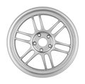 Car Alloy Rim Royalty Free Stock Photo