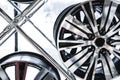 Car alloy wheels for wheels Royalty Free Stock Photo