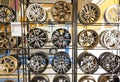 Car alloy wheels Royalty Free Stock Photo