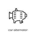 car alternator icon from Car parts collection.