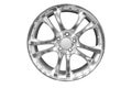 Car aluminum wheel rim Royalty Free Stock Photo