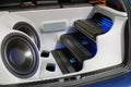 Car audio system Royalty Free Stock Photo