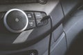 Car audio system panel Royalty Free Stock Photo