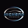 Car Auto Detail Logo Symbol Royalty Free Stock Photo