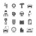 Car Auto Service Icons Set Royalty Free Stock Photo