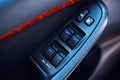 Car automatic windows. Royalty Free Stock Photo