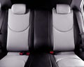 Car back seats interior Royalty Free Stock Photo