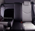 Car back seats interior Royalty Free Stock Photo