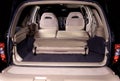 Car back seats interior Royalty Free Stock Photo