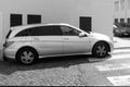 Car Badly Parked on Pedestrian-Crossing.