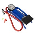 Car Bike Foot Single Cylinder Air Pump Tyre Inflator Royalty Free Stock Photo