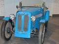 Car `BMW Dixi 3-15 HP DA2 Sport Ihle 600`, 1929, 4-cylinder, 15 HP, Germany. The sport version of oneof the first BMW cars Royalty Free Stock Photo