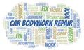 Car Bodywork Repair word cloud