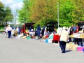Car Boot sale. Royalty Free Stock Photo