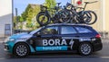 The Car of BORA-hansgrohe Team - Paris-Tours 2021