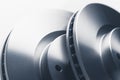 Car brake discs Royalty Free Stock Photo