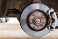 Car brakes system Royalty Free Stock Photo