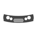 Car bumpers icon Royalty Free Stock Photo