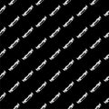 Car bumpers seamless pattern isolated on black background Royalty Free Stock Photo