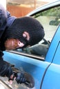 Car burglary Royalty Free Stock Photo