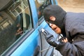 Car burglary Royalty Free Stock Photo