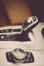 Car buttons detail Royalty Free Stock Photo