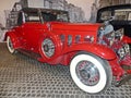 Car `Cadillac 452 V16 Convertible Coupe by Fleetwood`, 1930, 16-cylinder, 175 HP, USA.