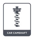 car camshaft icon in trendy design style. car camshaft icon isolated on white background. car camshaft vector icon simple and