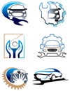 Car care logo set