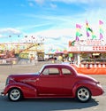 Car and carnival Royalty Free Stock Photo
