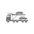 Car Carrier Truck icon. Simple element illustration. Car Carrier Truck symbol design from Transport collection set. Can be used fo