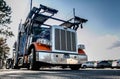 Car carrying truck Royalty Free Stock Photo