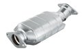 Car catalytic converter metallic. 3D rendering Royalty Free Stock Photo