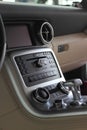 Car central console Royalty Free Stock Photo