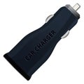 Car charger. Electric power adapter for mobile devices