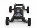 Car chassis with engine Royalty Free Stock Photo