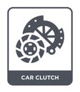 car clutch icon in trendy design style. car clutch icon isolated on white background. car clutch vector icon simple and modern Royalty Free Stock Photo