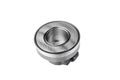 Car clutch release bearing, close-up,  white background Royalty Free Stock Photo