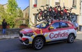 The Car of Cofidis, Solutions Credits Team - Paris-Tours 2021