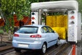 Car Coming into Automatic Car Wash Royalty Free Stock Photo