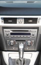 The car control panel Royalty Free Stock Photo