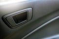 Car control panel of auto button on-off door in car Royalty Free Stock Photo