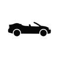 Car Convertible icon in simple style. Vector illustration EPS 10